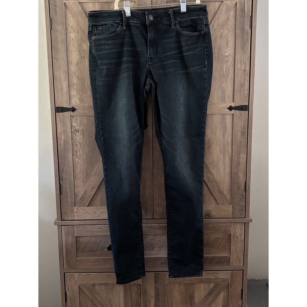 Abercrombie & Fitch Harper Super Skinny Jeans Dark Indigo Wash Size 29 8R Denim